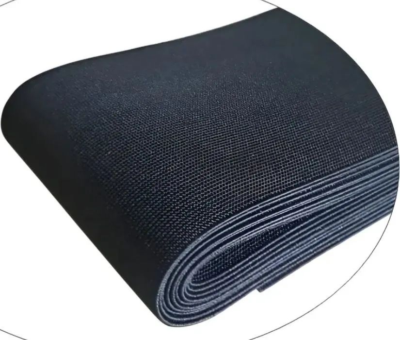 Elástico Colmeia Preto 12cm x 4m