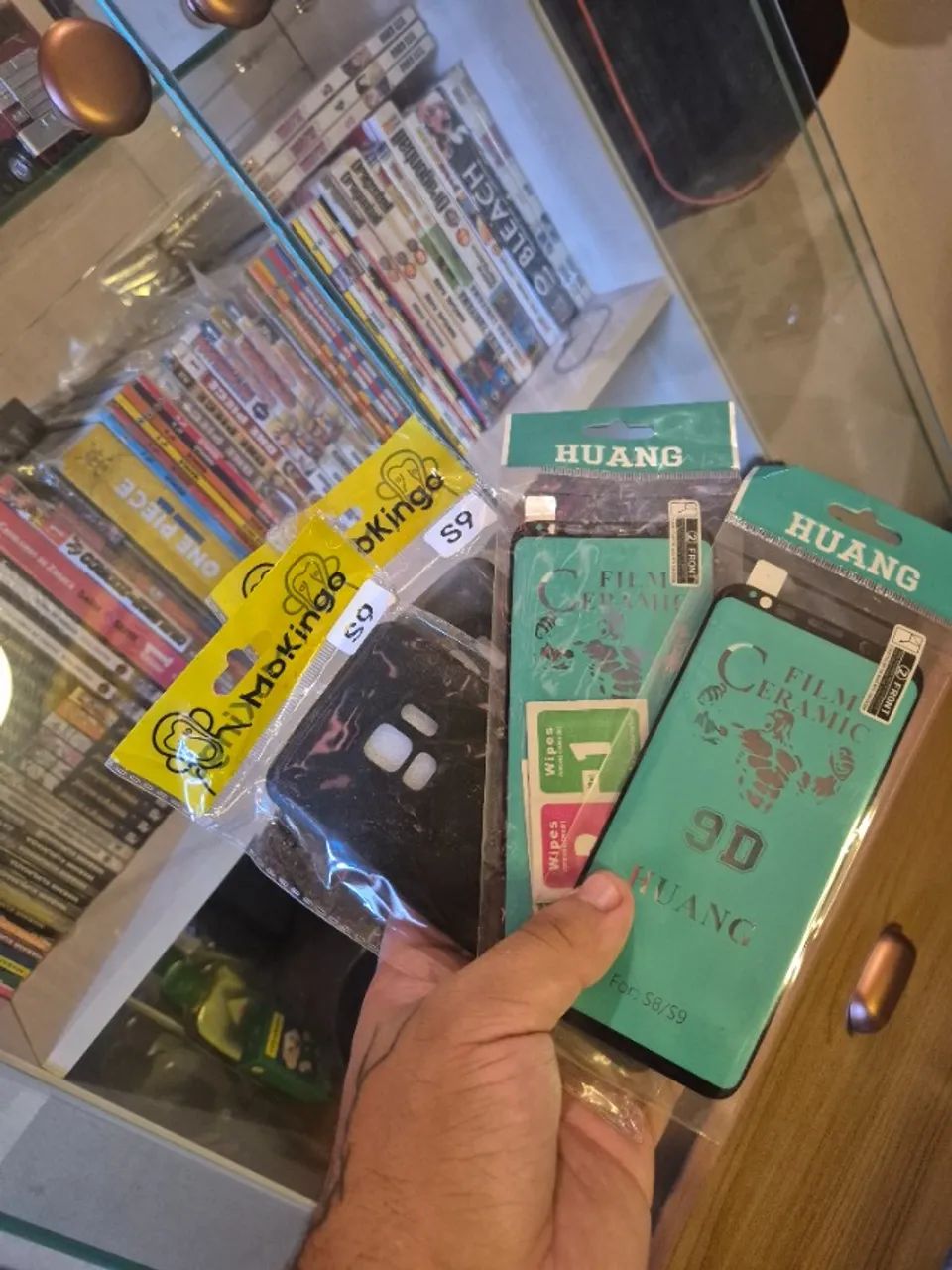 Lote s9 Padrão Capinhas e Películas