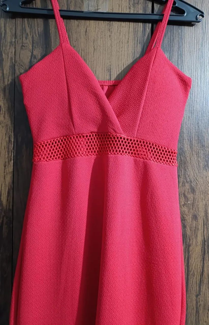 Vestido Longo Sereia Vermelho ? - Foto 4