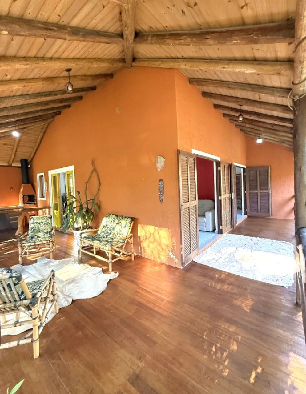 Casa junto a natureza 
