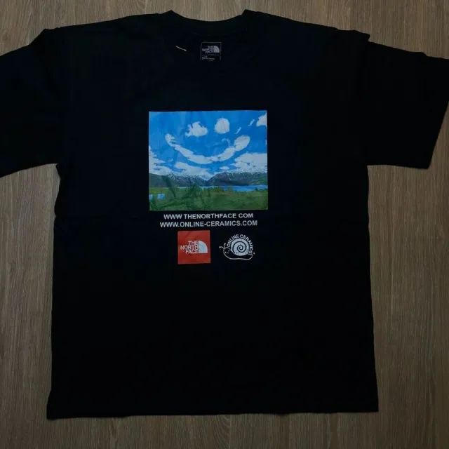camiseta the north face preta