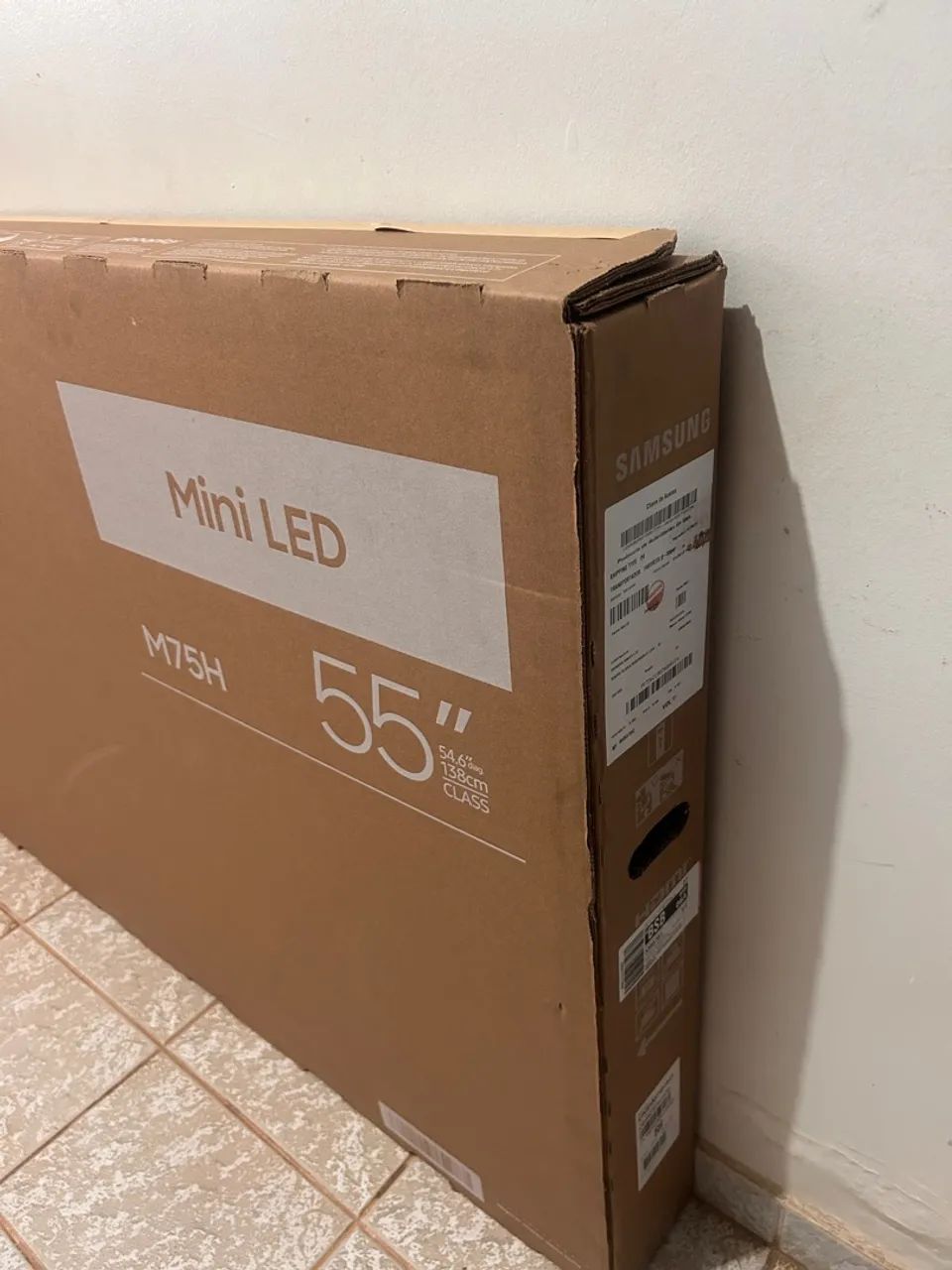Smart TV 55 Mini LED Samsung nova - Retirada Sobradinho  - Foto 2