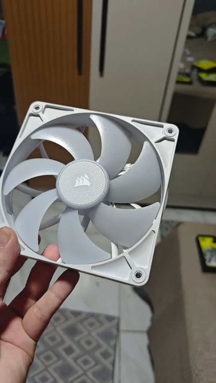 Fans Corsair RX140 brancas - Foto 5