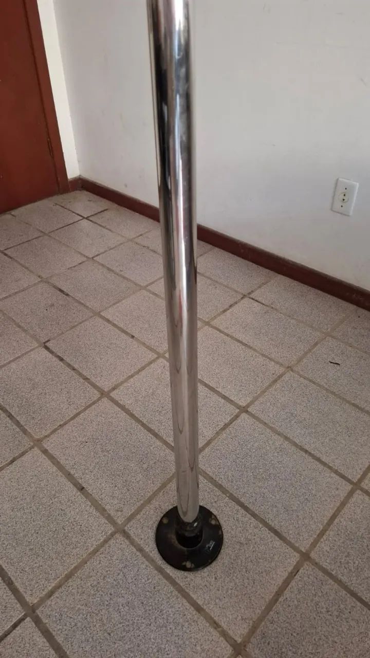Barra de poledance fixa/giratória Ali Fitness