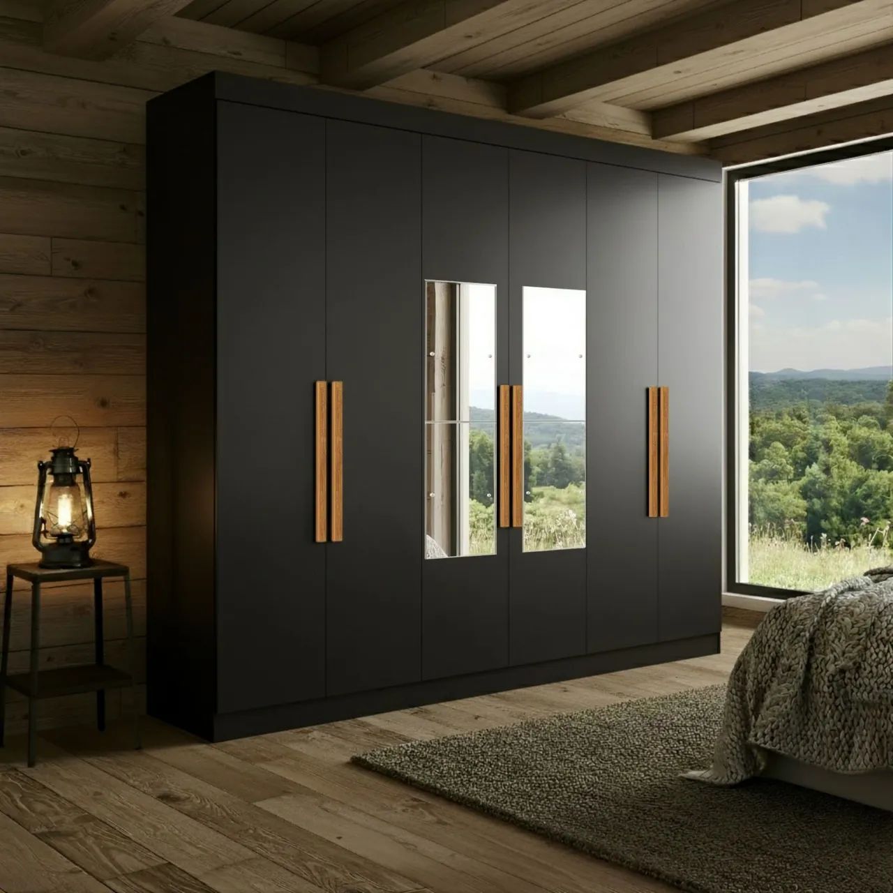 Guarda roupa Paris 100% MDF 1,78 largura  - Foto 2