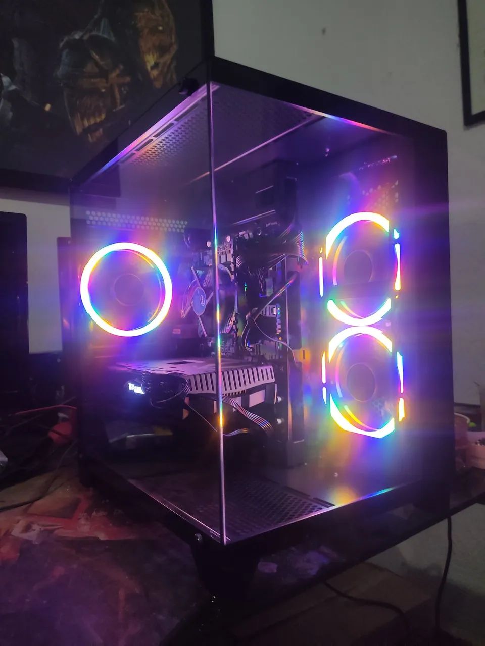 Pc gamer Ryzen 5 5500 + RTX RODA TUDO NO ULTRA 
