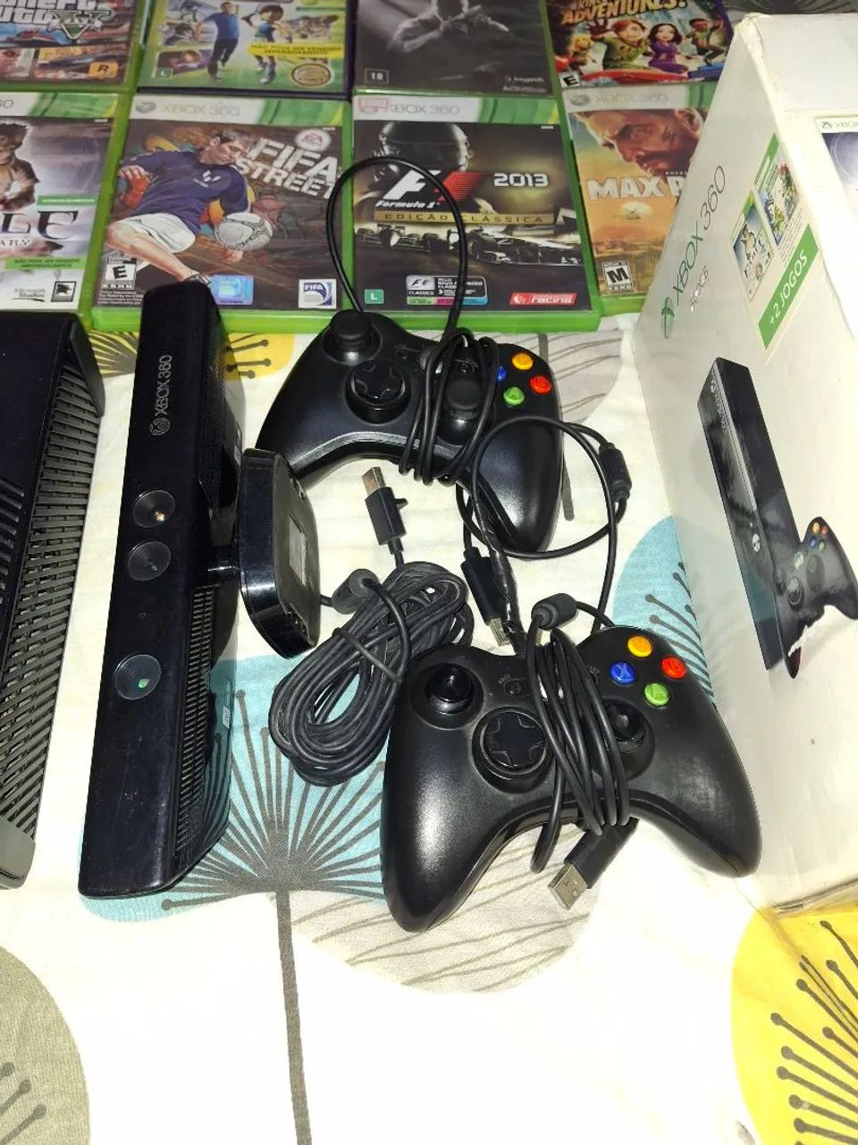 Xbox360 500gb +Kinect 