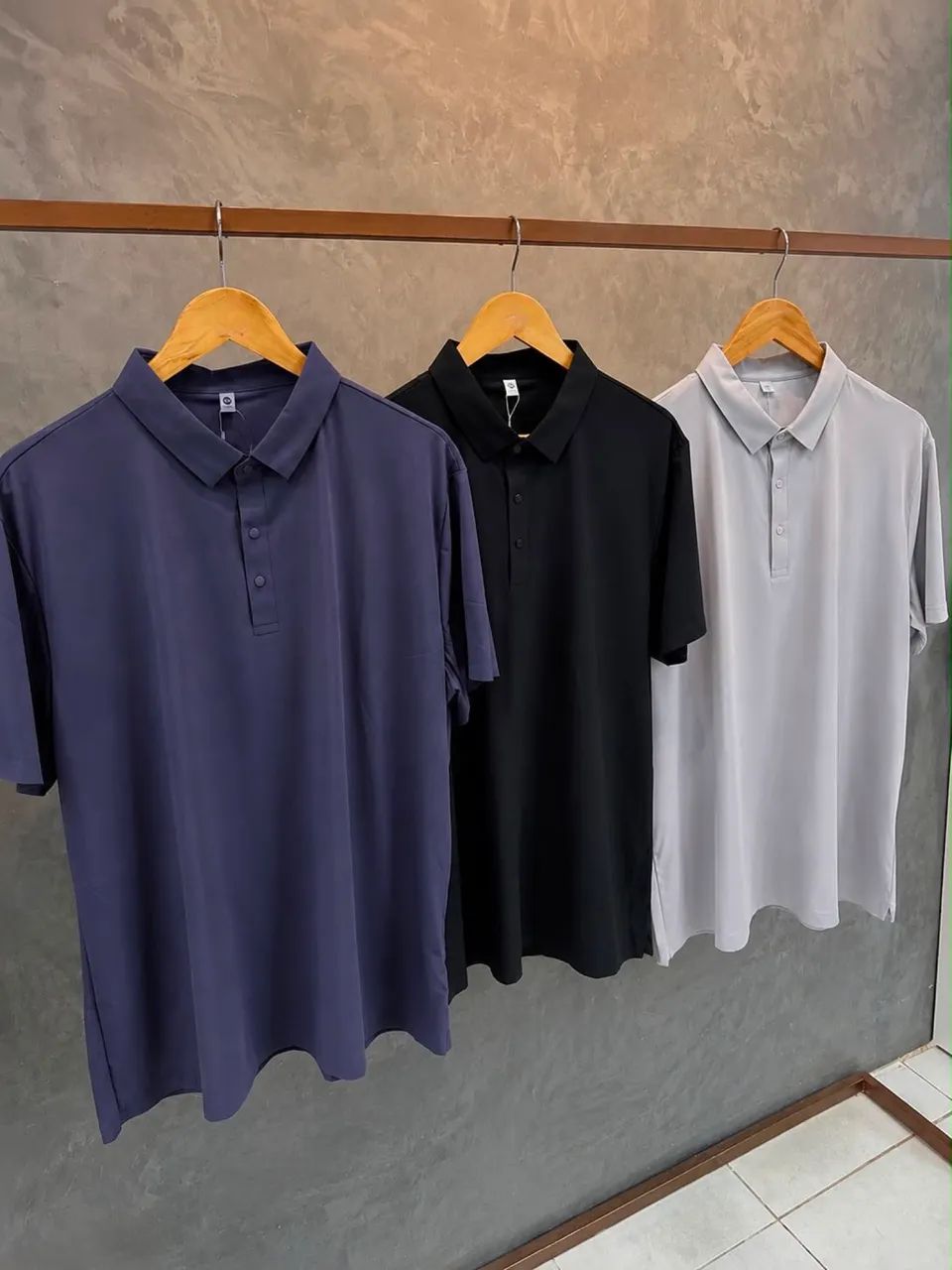 Polo tecnologica masculina tech