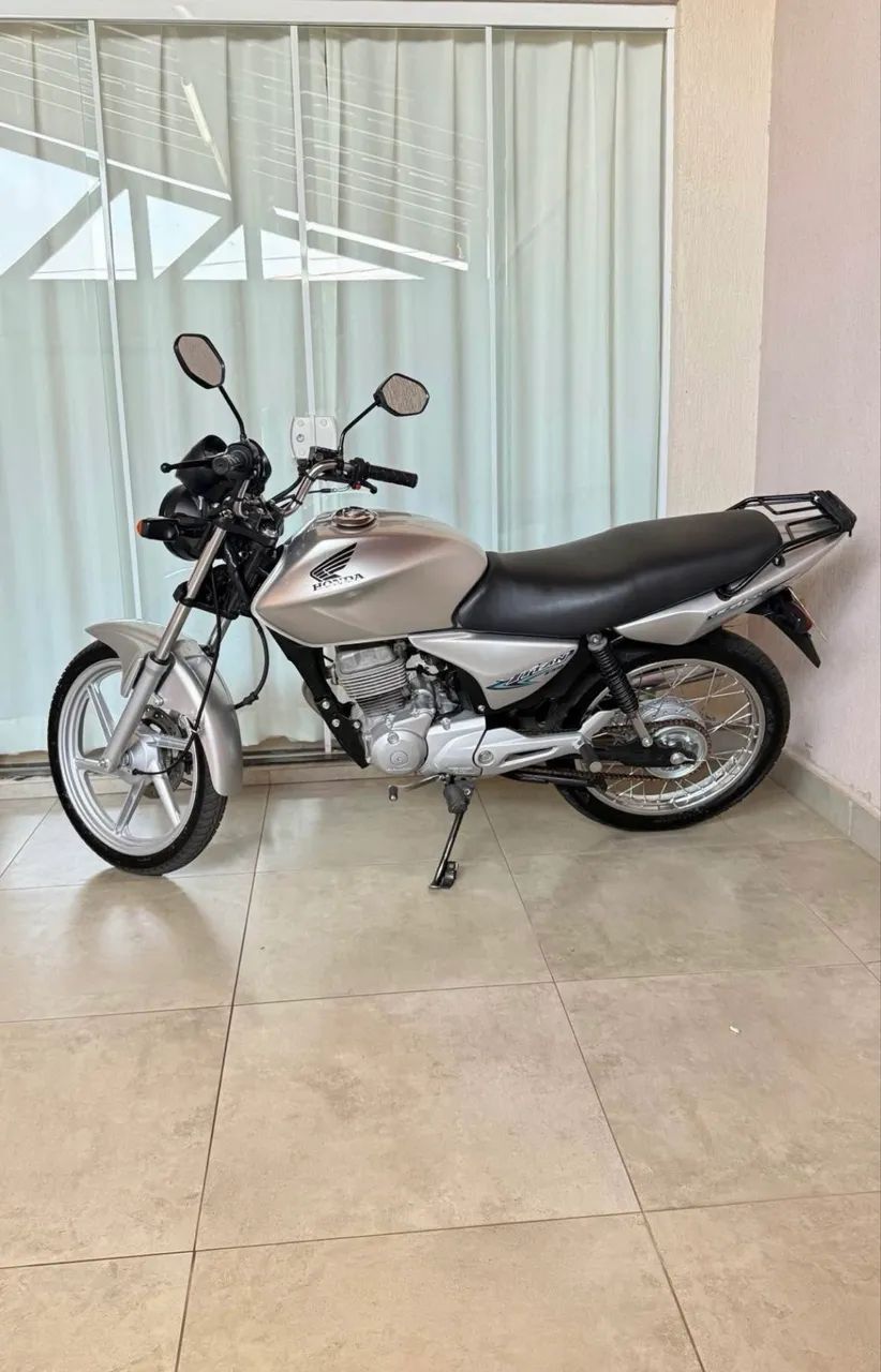 Moto CG 150 prata 2007