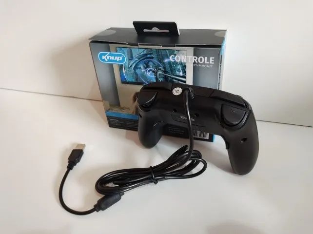 Controle N-switch/ Ps3/ Android e Pc Kp-cn700 - Knup *ENTREGA GRÁTIS* - Foto 3