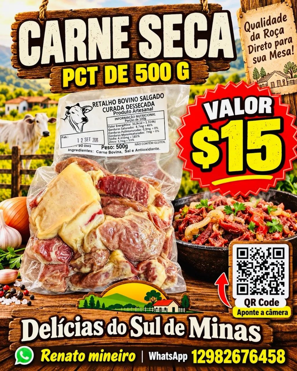 CARNE SECA DE 500 G - Foto 2