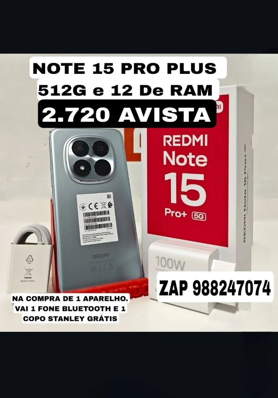 XIAOMI NOTE 15 PRO PLUS 5G 512G e 12 De RAM  - Foto 2