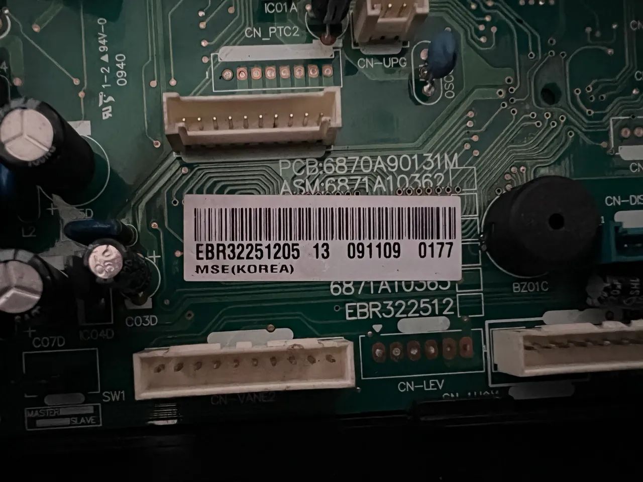 PLACA ELETRÔNICA ORIGINAL LG PARA AR-CONDICIONADO  - Foto 4