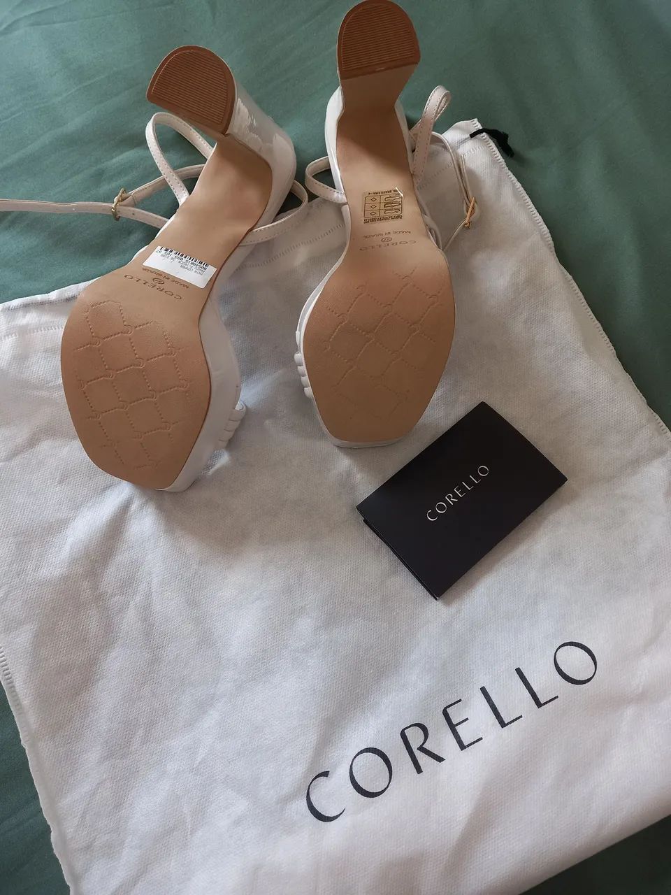 Sandália Corello off White tamanho 37 nova - Foto 4