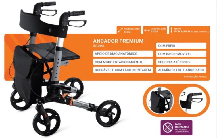 Andador Premium - Hidrolight - Foto 3