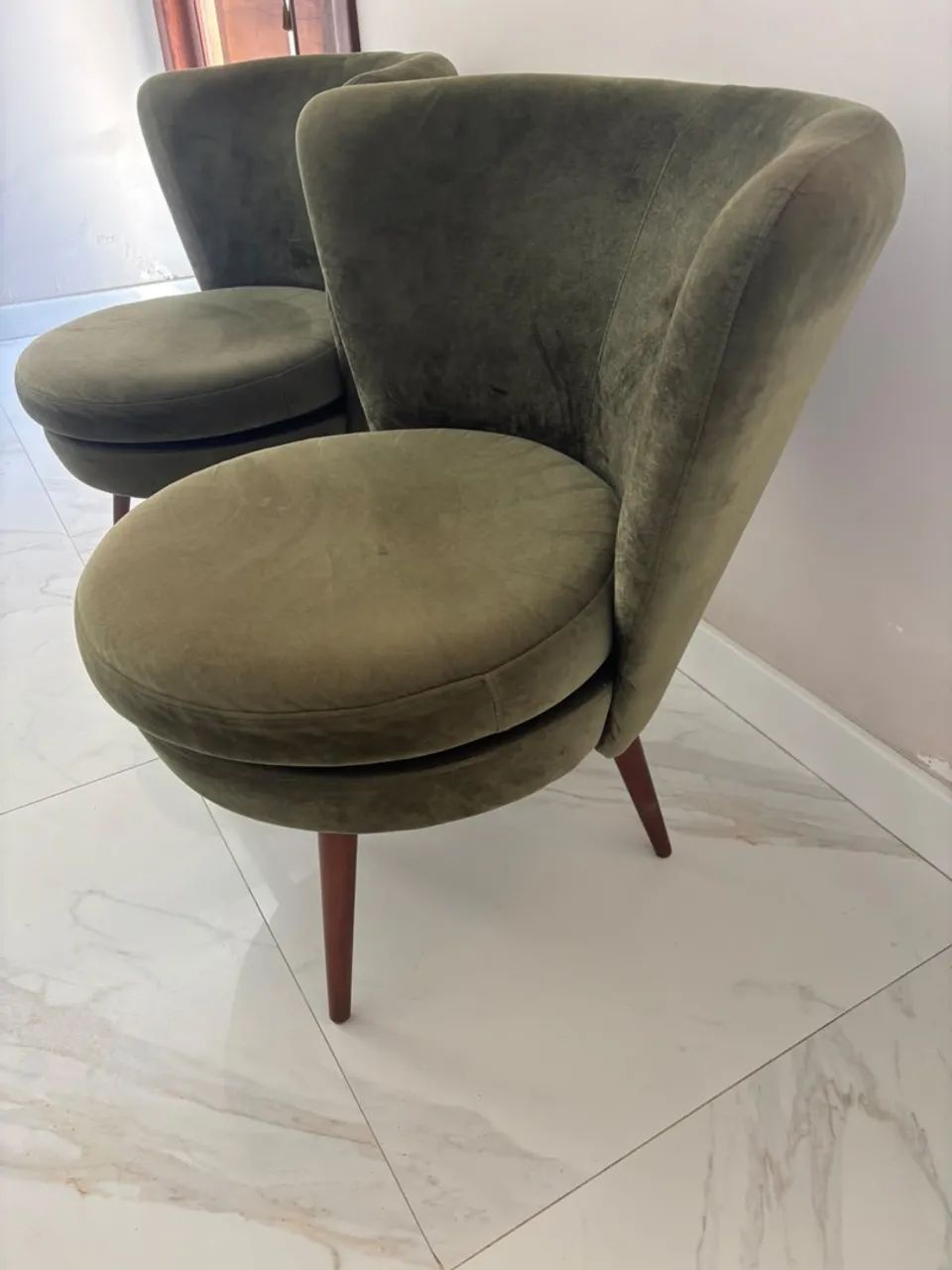 POLTRONAS VERDE MUSGO  - Foto 3