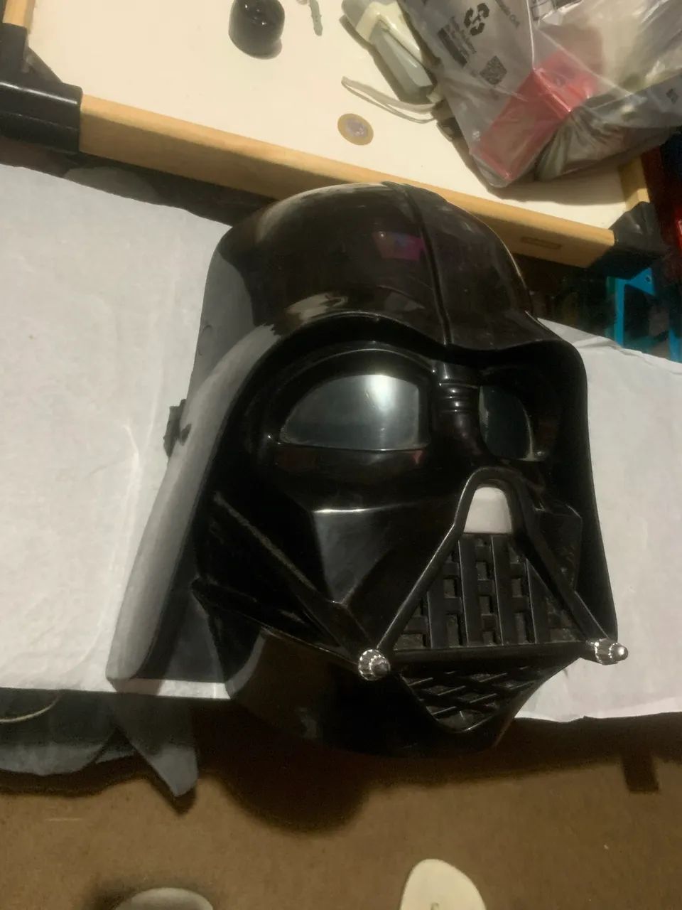 máscara do Darth Vader antiga  - Foto 2