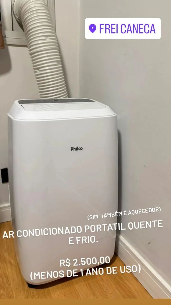 Combo: Sofá linho Verde + Ar condicionado portatil quente e frio philco - Foto 2