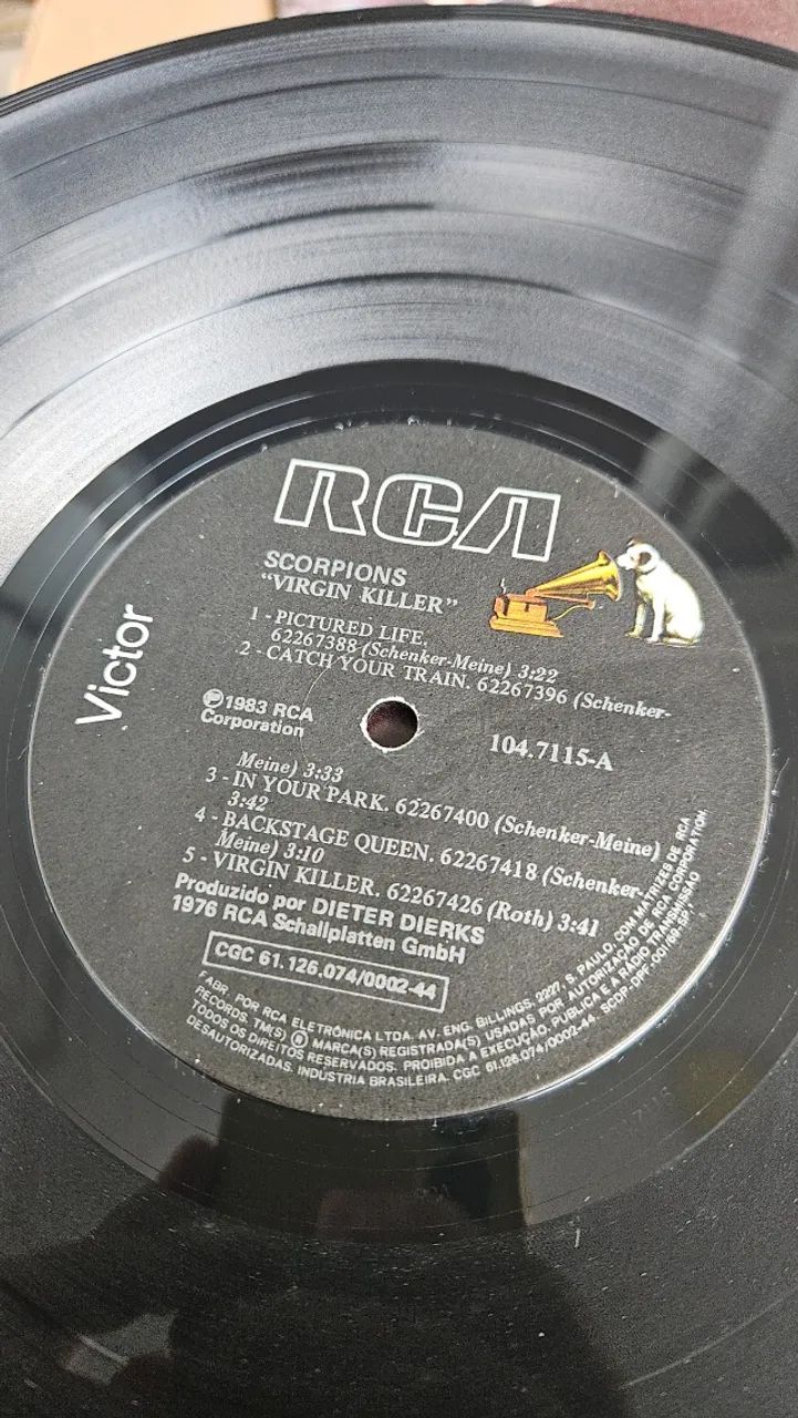 Disco Vinil Lp Scorpions Virgin Killer Rock - Foto 3
