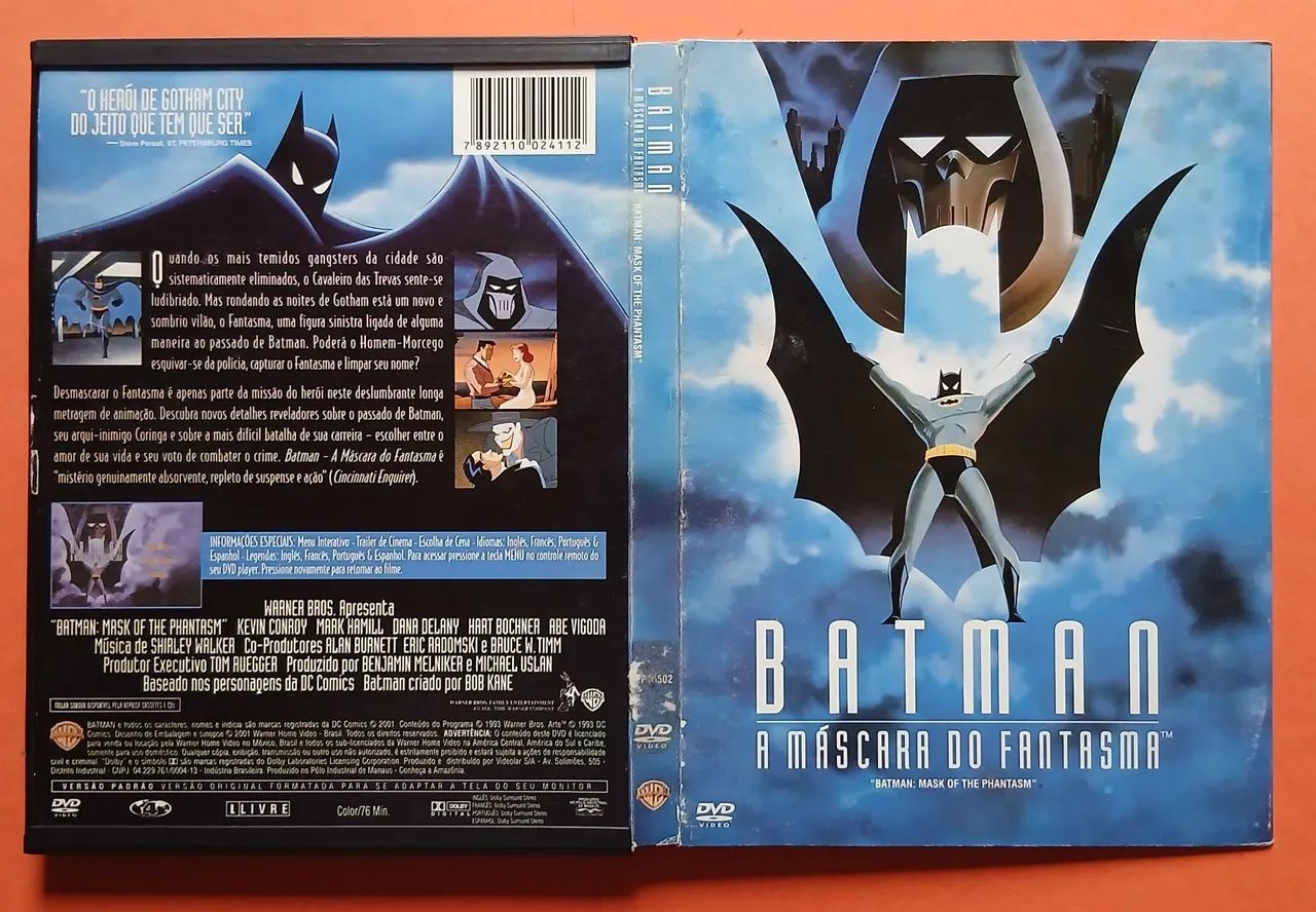 Dvd Batman - A Máscara do Fantasma  - Foto 3