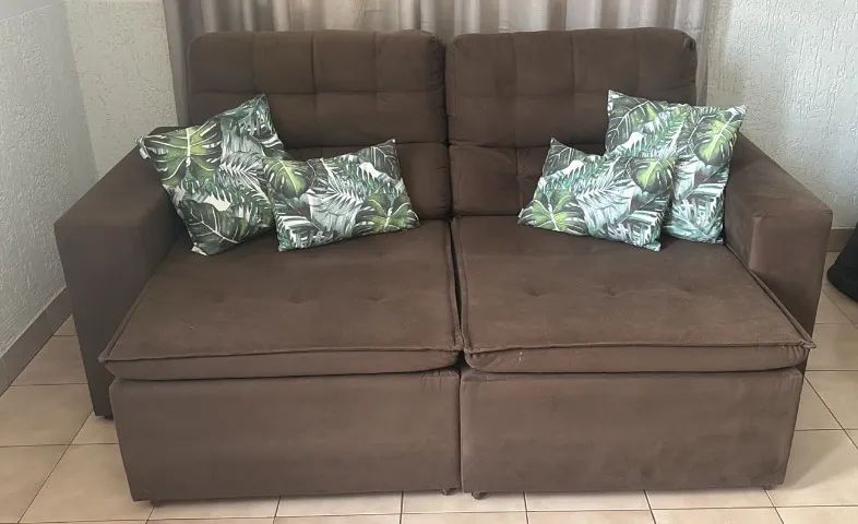 Sofá 4 lugares - retratil - Foto 3