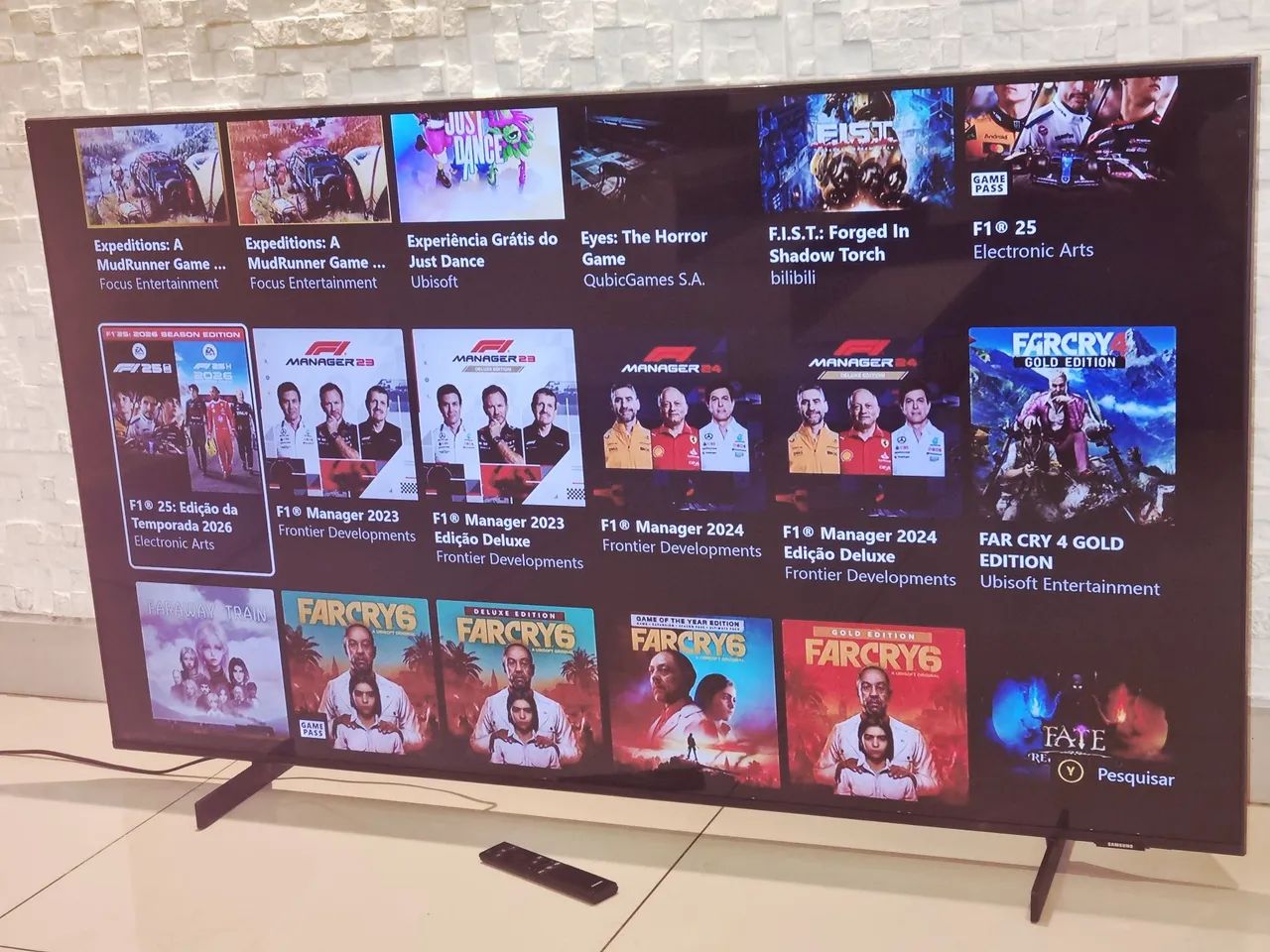 Tv 55 Samsung Smart 4K Cristal  com Alexa e Xbox  - Foto 5