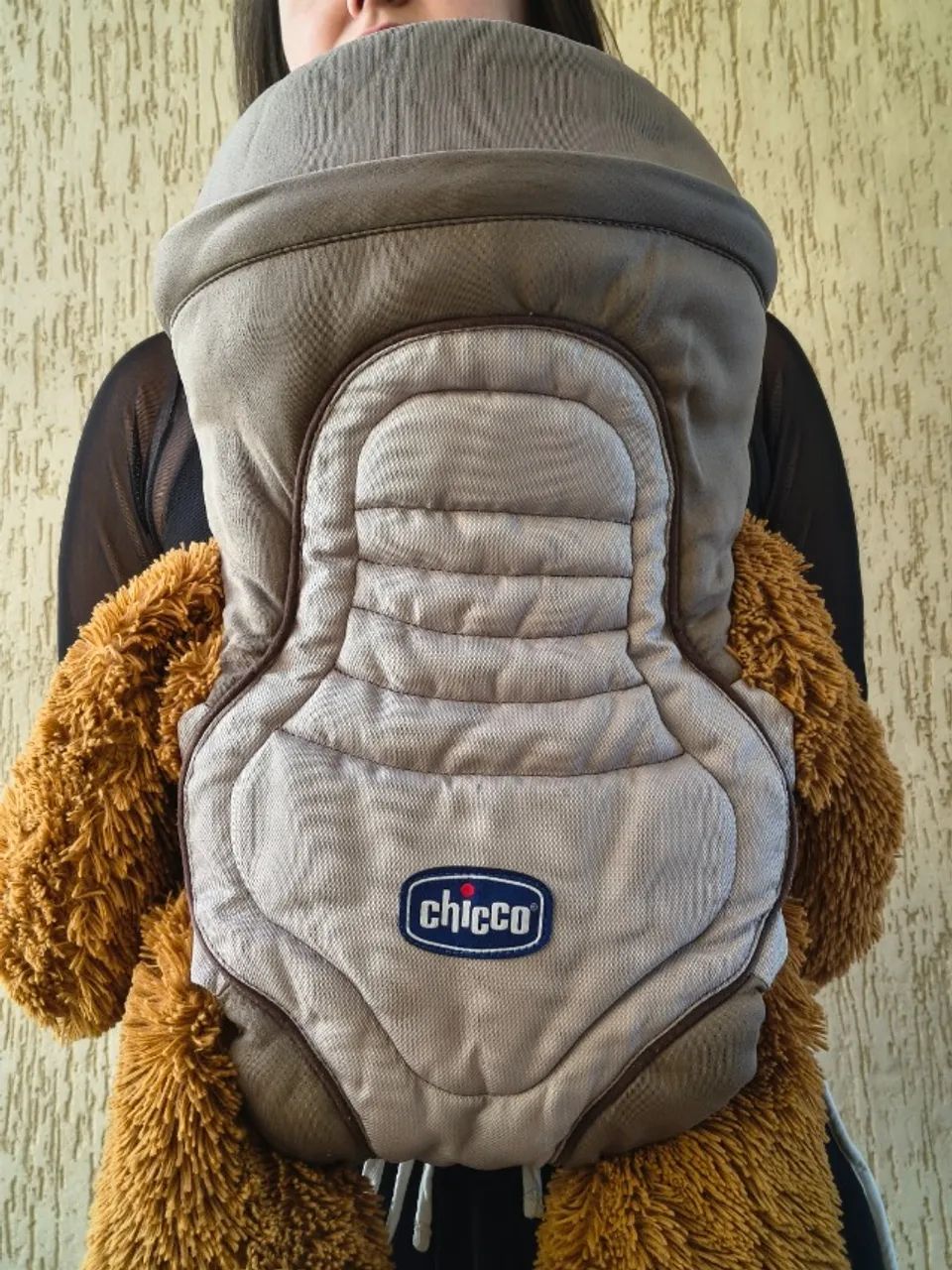 Canguru para Bebê - Chicco Original Bege - Foto 2