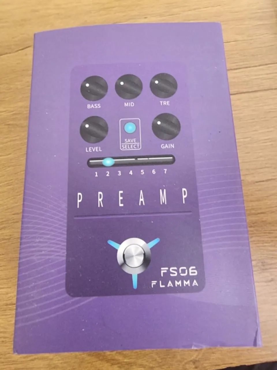 Pedal FLAMMA FS06 Preamp para Guitarra - Instrumentos musicais