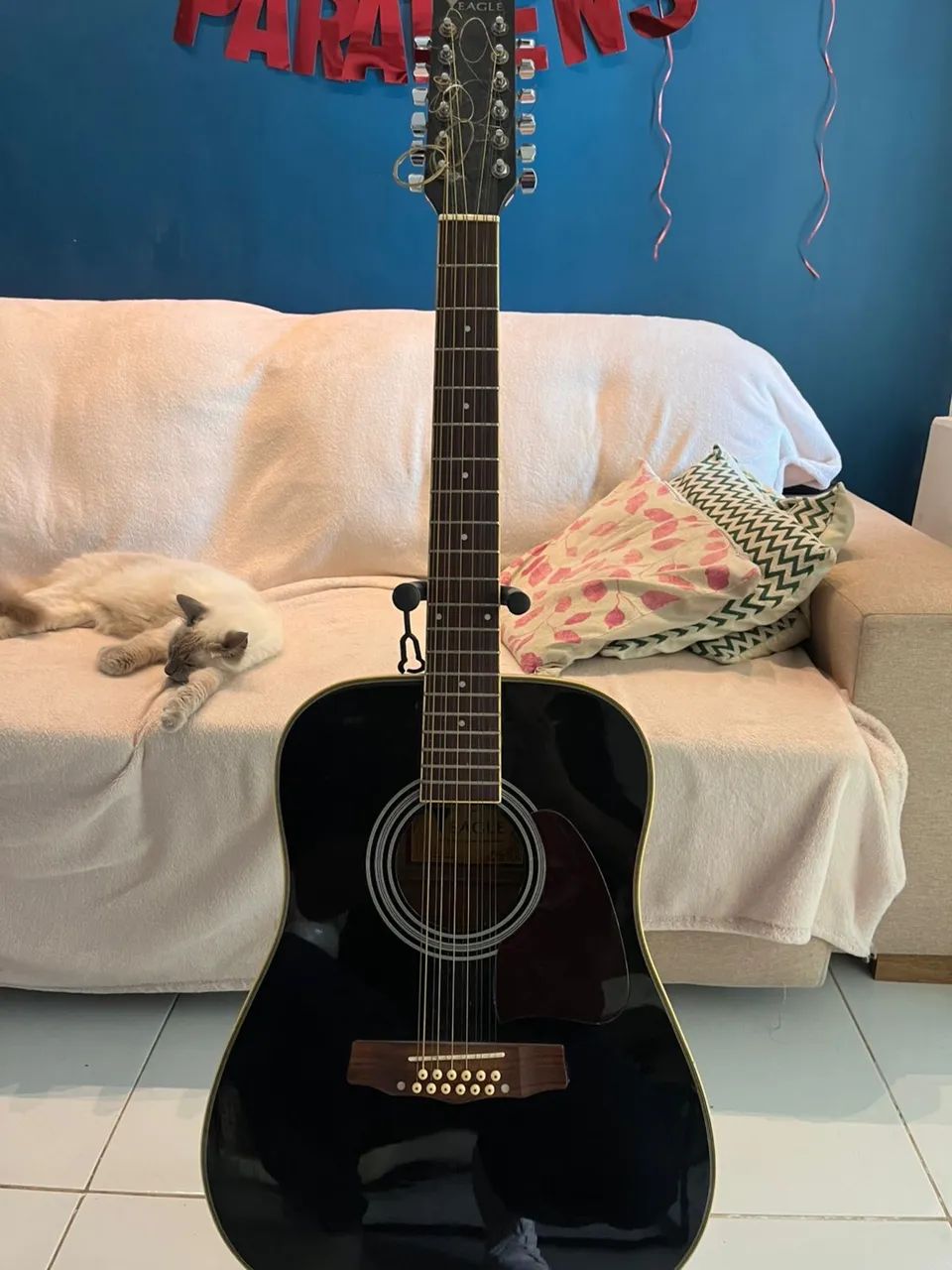 VIOLÃO EAGLE CH888 - 12 CORDAS  - Foto 4