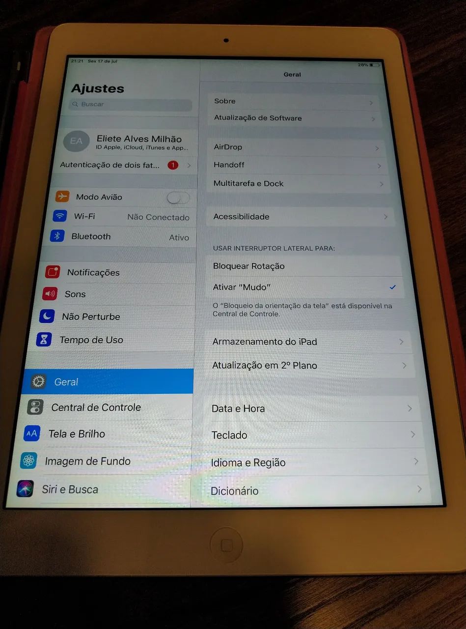 Ipad Air, 32 GB 1° geração, bem novinho! - Foto 3