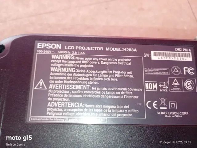 EPSON LCD PROJECTOR H283A - Foto 4