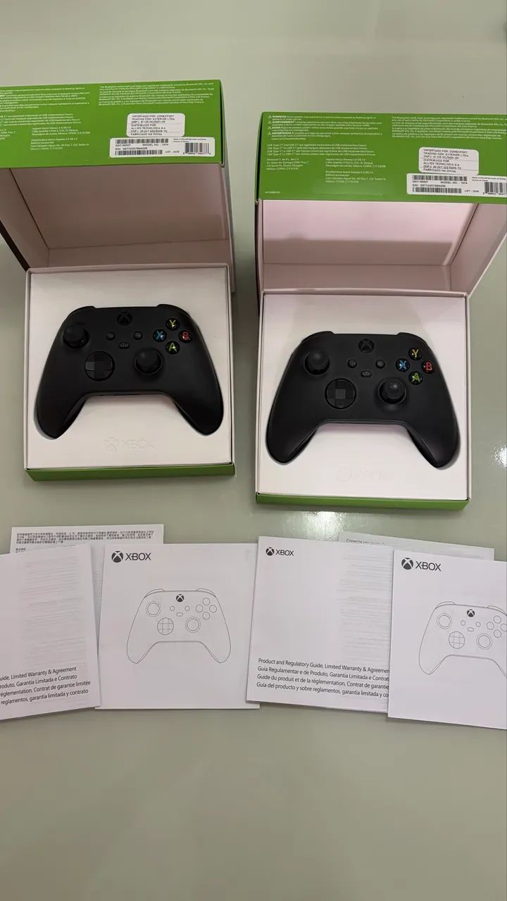 2 Controles Xbox Carbon Black  - Foto 4