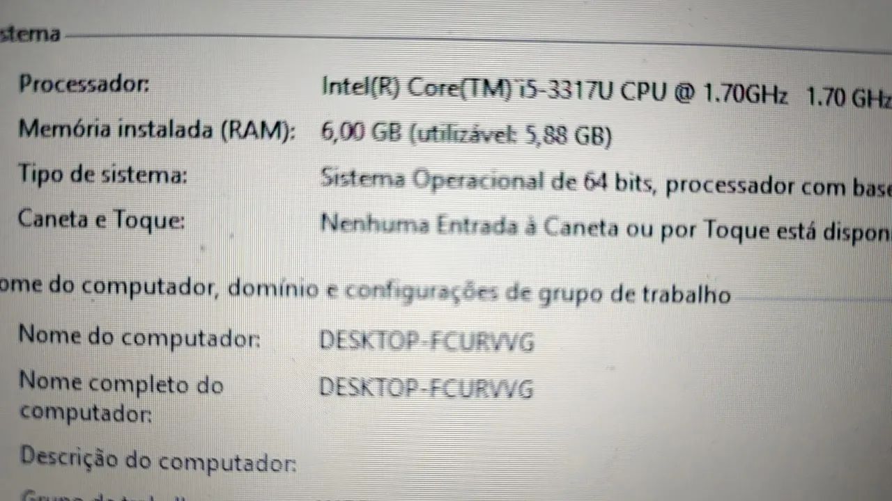 Notebook DELL Core i5 com 6gb memória. Parcelo 12x cartão  - Foto 4
