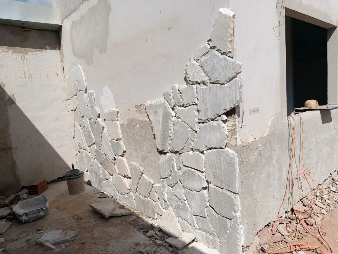 Pedras Atacama na cor branco natural  - Foto 2