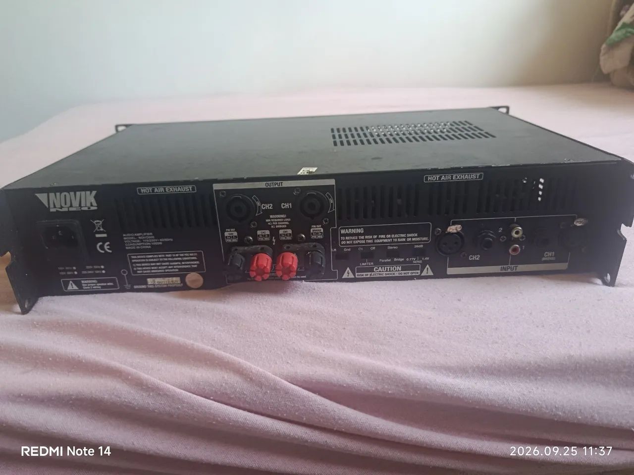 Amplificador de som  - Foto 4