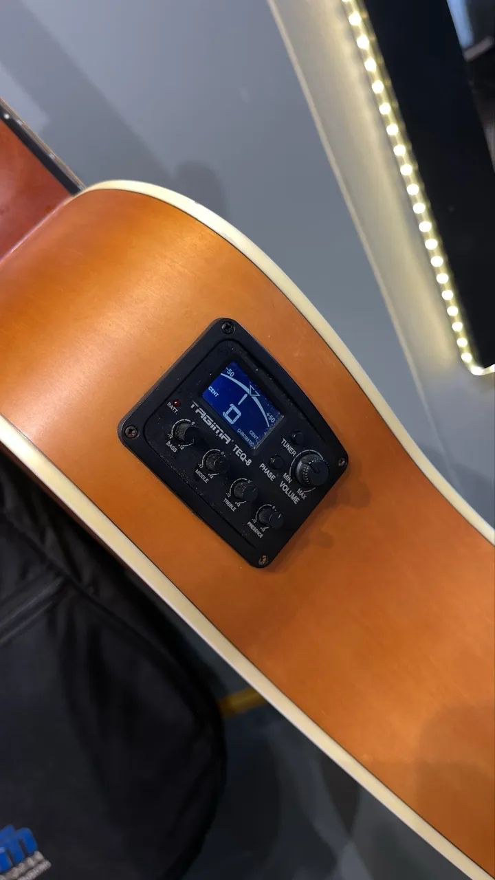 Violão + microfone + pedestal + cabos + suporte celular  - Foto 4
