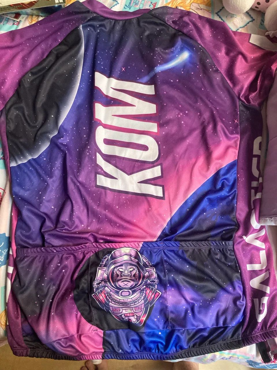 Camisa Ciclismo Desafio KOM Galáctico - Arte Exclusiva (Seminova) - Foto 2