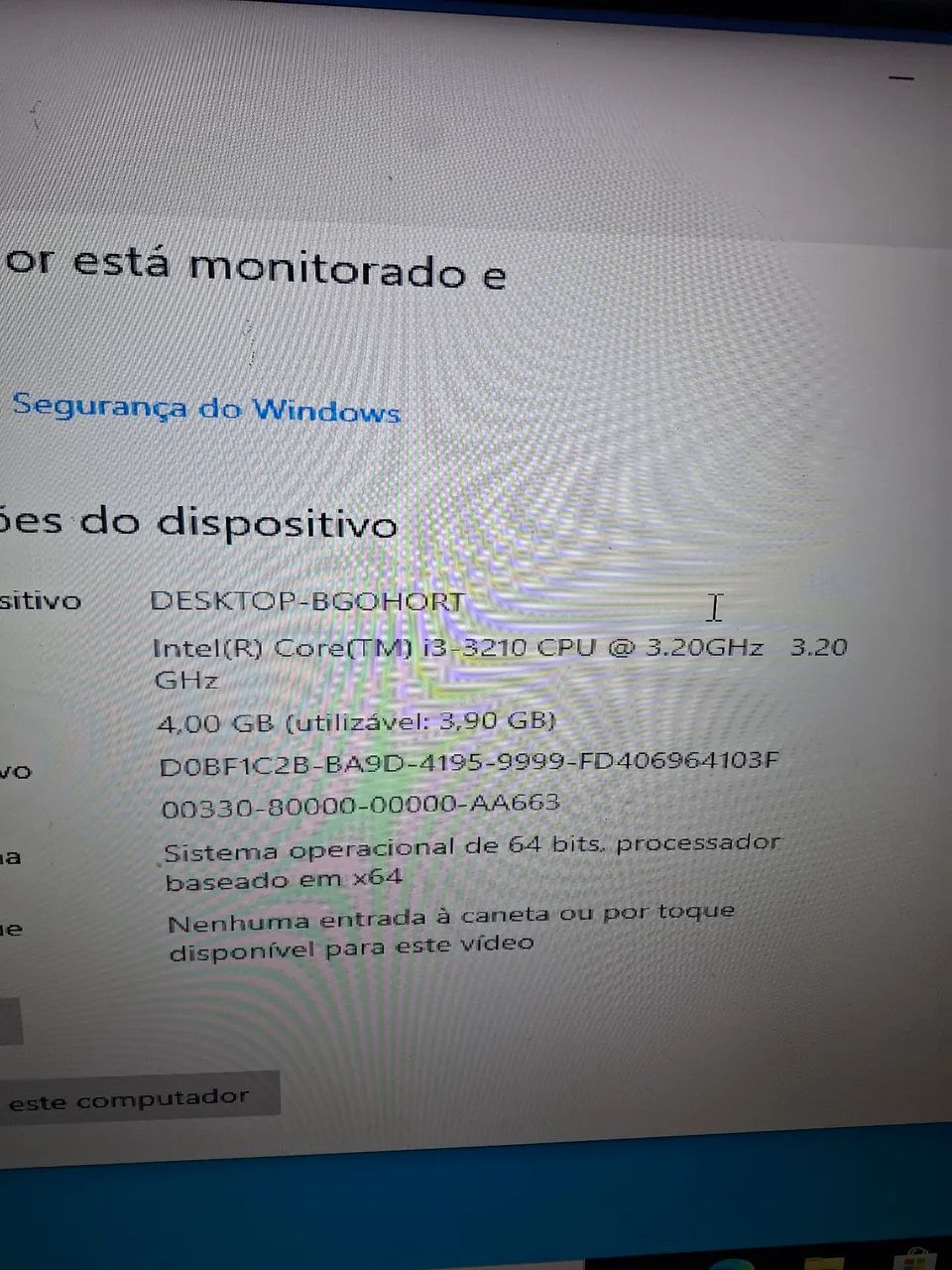 Cpu, i3