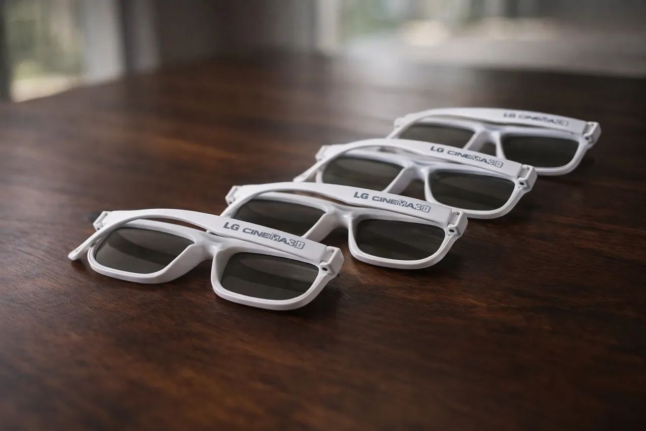 Óculos LG 3D - 4 peças 
