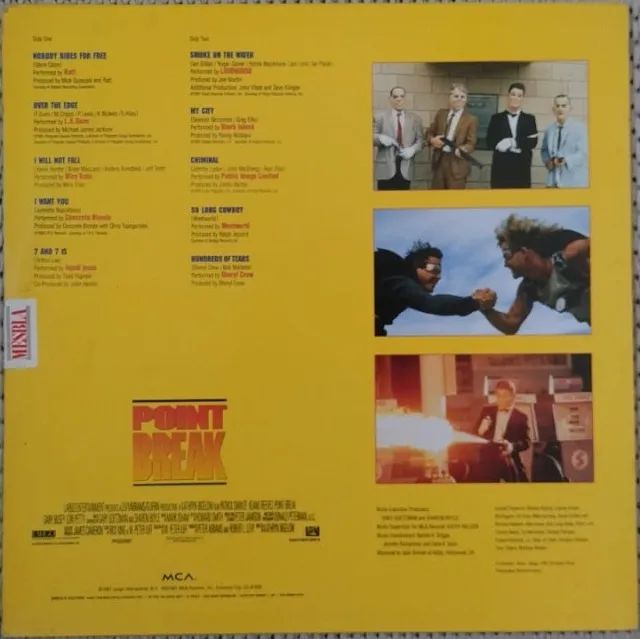 LP POINT BREAK - Trilha Sonora do Filme - Foto 2