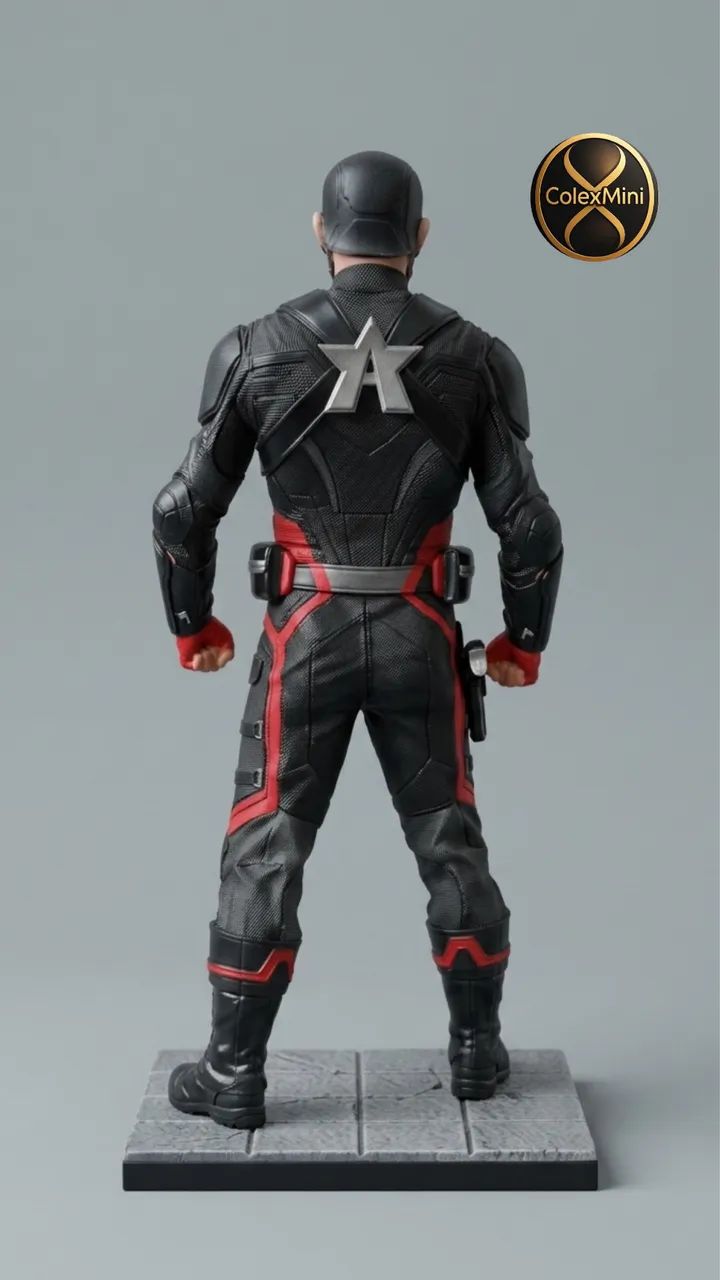 Estátua Agente Americano Iron Studios - Foto 4