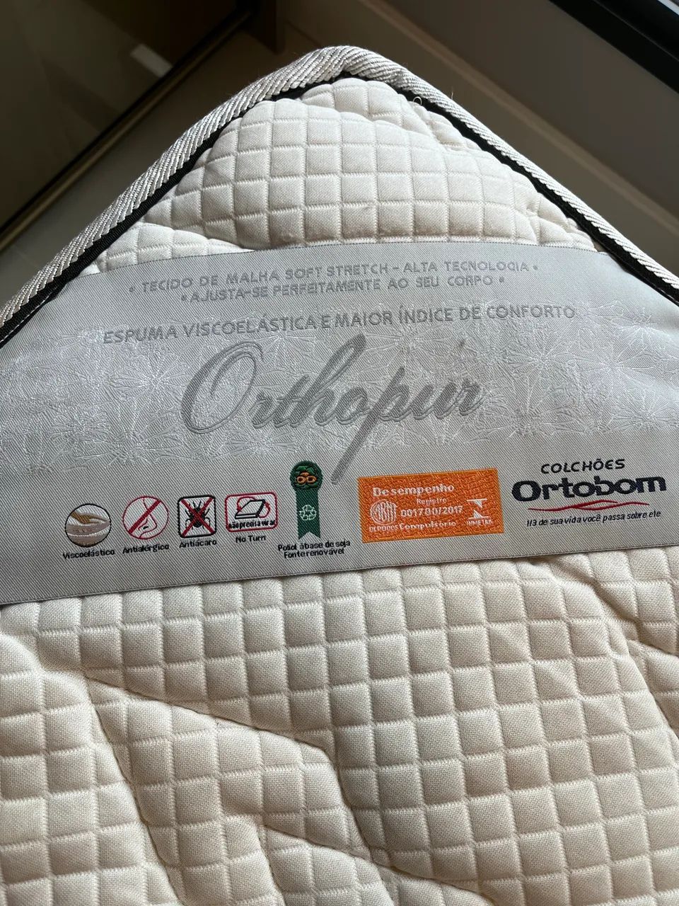 Colchão Ortobom Orthopur Casal - Foto 2