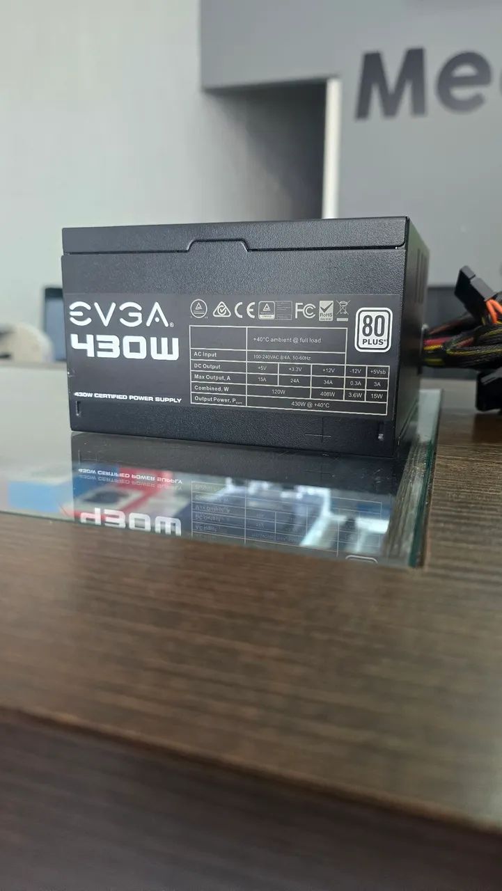 Fonte EVGA 430W 80 Plus White - Foto 2