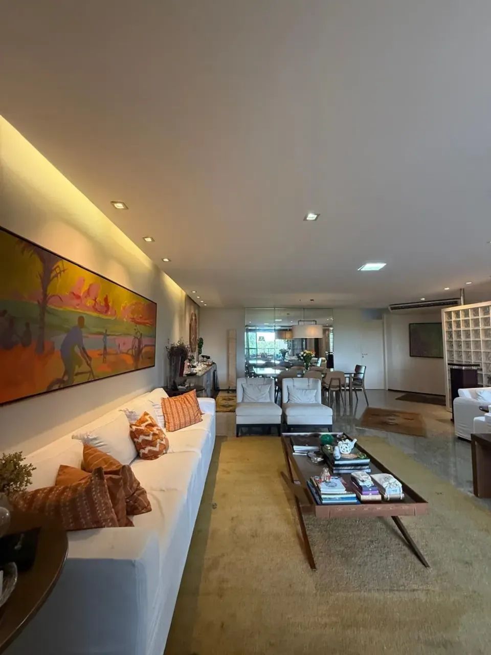 AB| Apartamento no Edifício Matisse | 232M | Escritório | Varanda com cortina de vidro