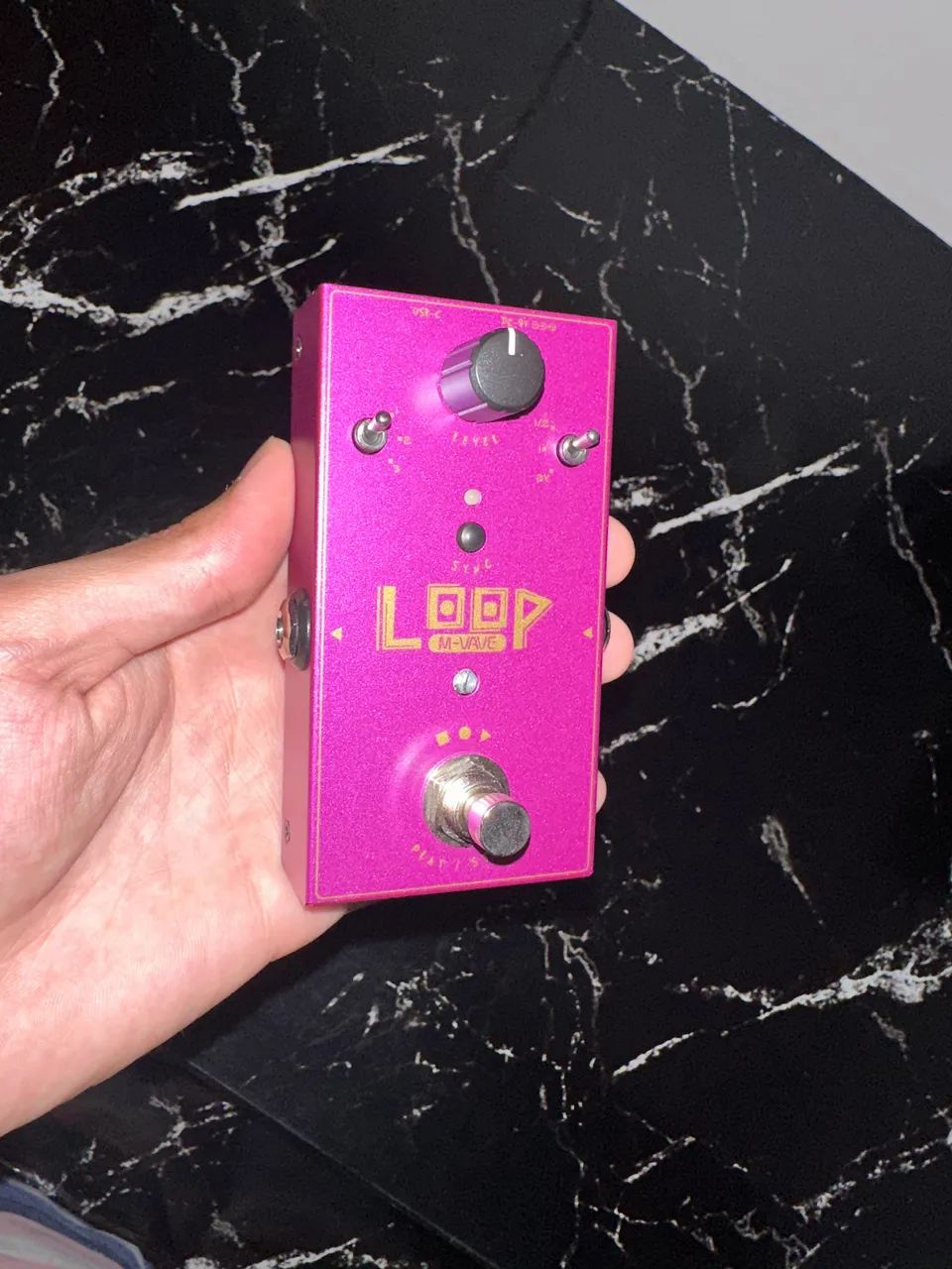 Pedal de looper violão e guitarra