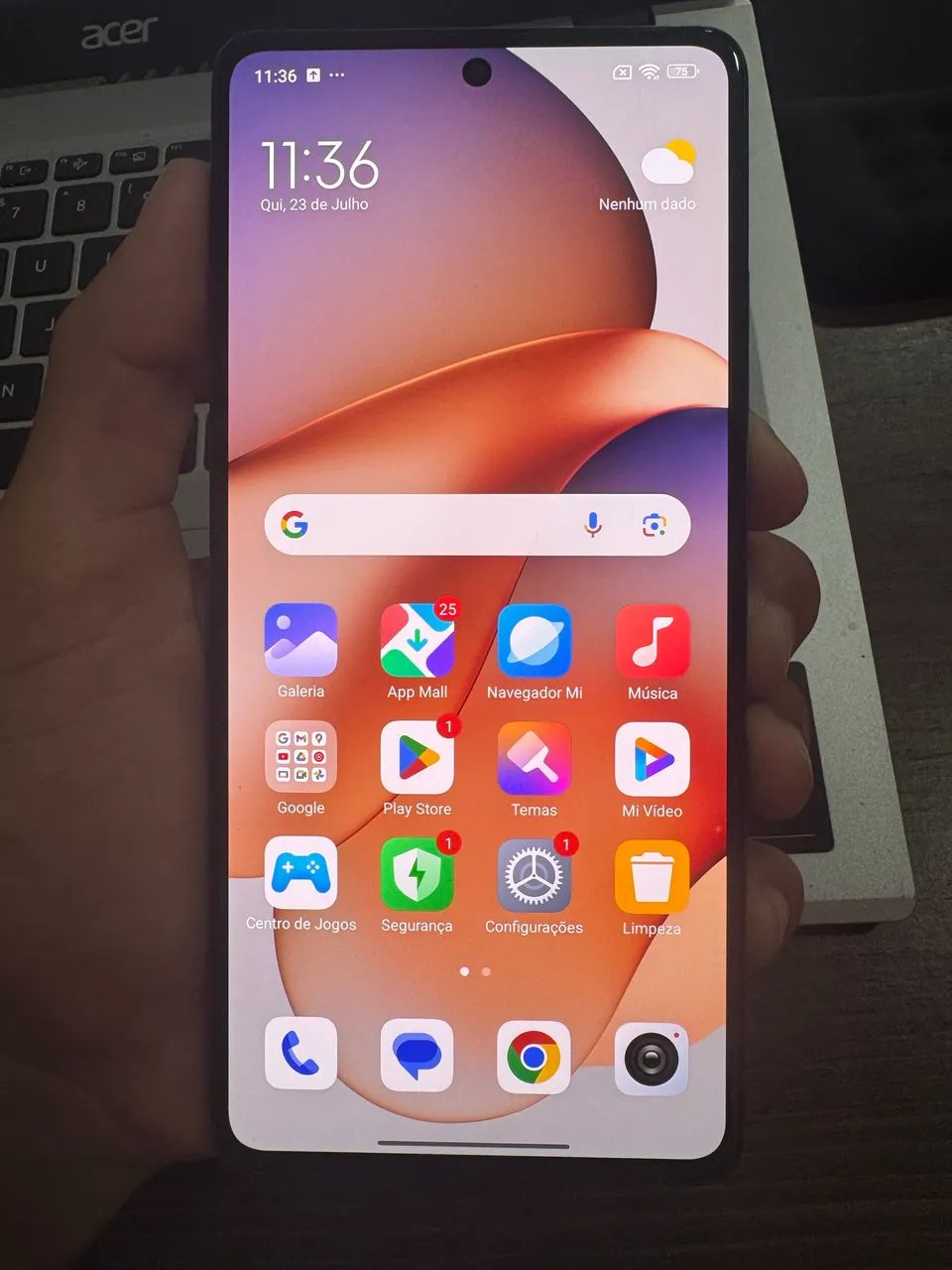 Vendo Redmi Note 12 pro 5g ! Novinho !  - Foto 4