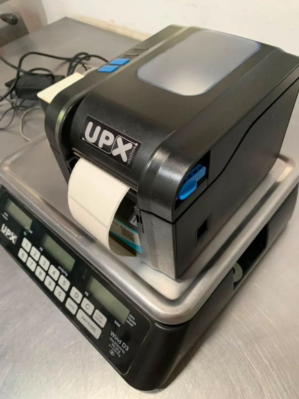 Balança Eletrônica UPX Solution Wind D3 com Impressora de Etiquetas - Foto 4