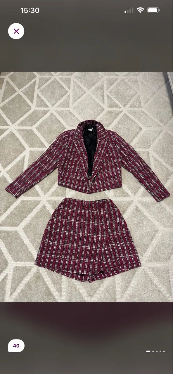 Conjunto tweed seiki  - Foto 2