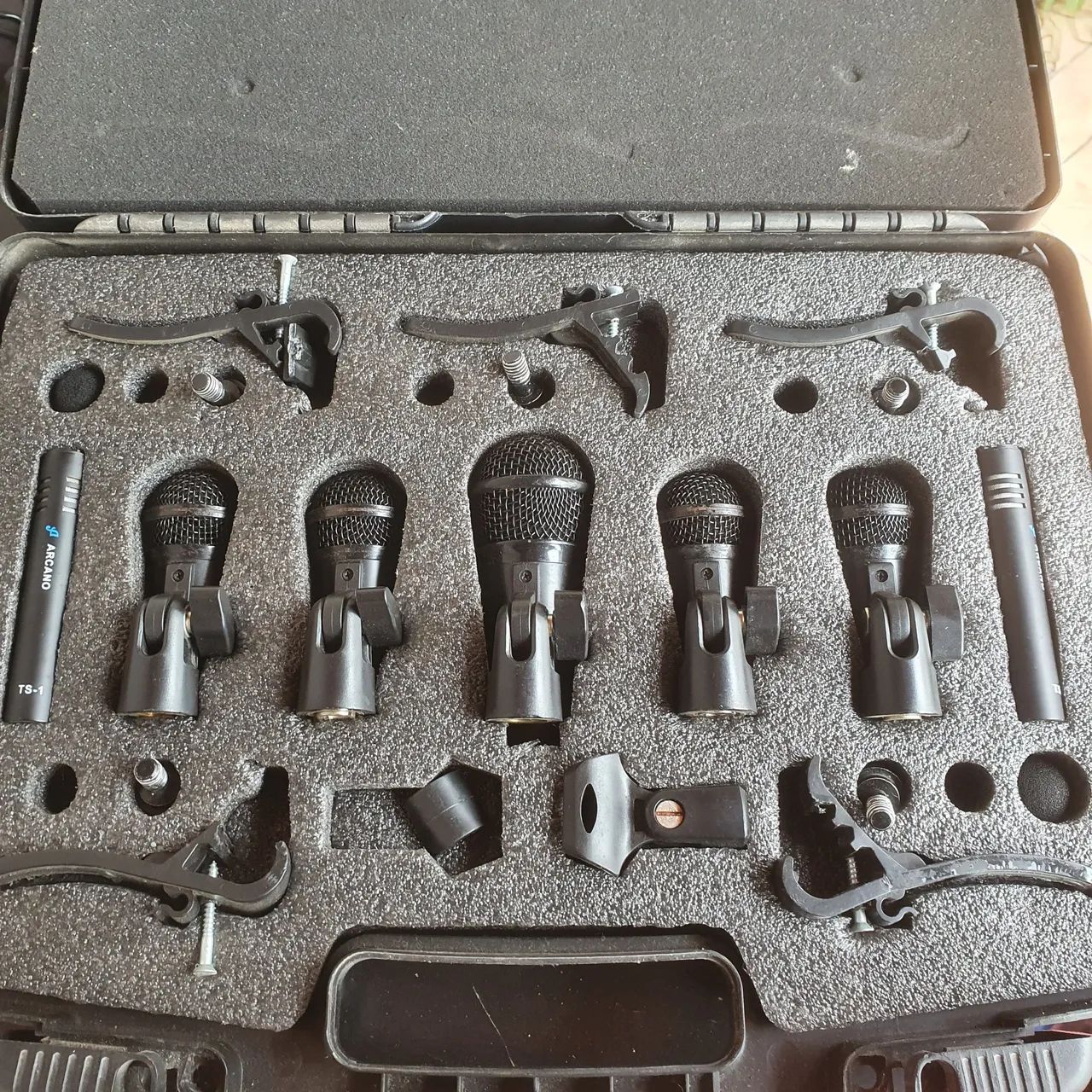 Maleta de microfone arcano - Foto 4