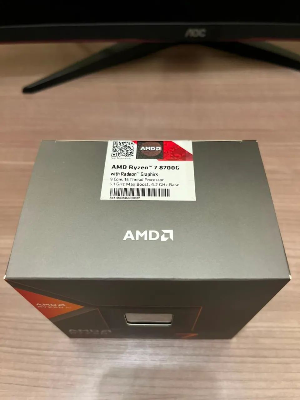 Novo, lacrado - Processador AMD AM5 Ryzen 7 8700g  - Foto 2
